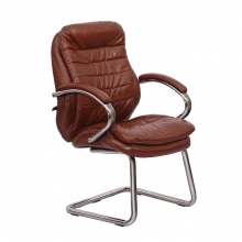 Кресло Валенсия CF, кожзаменитель коричневый.